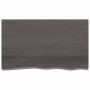 Encimera de baño madera tratada marrón oscuro 100x60x(2-4) cm de vidaXL, Encimeras - Ref: Foro24-3156231, Precio: 123,72 €, D...