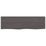 Encimera de baño madera tratada marrón oscuro 100x30x(2-4) cm de vidaXL, Encimeras - Ref: Foro24-3156222, Precio: 49,65 €, De...