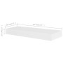 Estantes de pared 4 unidades blanco 40 cm de vidaXL, Estantes y estanterías - Ref: Foro24-275996, Precio: 62,97 €, Descuento: %