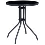 Garden bistro set 3 pieces black and anthracite by vidaXL, Garden sets - Ref: Foro24-3070655, Price: 231,15 €, Discount: %