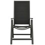 Garden bistro set 3 pieces black and anthracite by vidaXL, Garden sets - Ref: Foro24-3070655, Price: 231,15 €, Discount: %