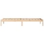 Solid pine wood bed frame 90x190 cm by vidaXL, Beds and slatted bases - Ref: Foro24-835733, Price: 77,21 €, Discount: %