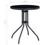 Garden bistro set 3 pieces black and anthracite by vidaXL, Garden sets - Ref: Foro24-3070655, Price: 231,15 €, Discount: %