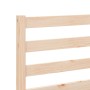 Solid pine wood bed frame 135x190 cm by vidaXL, Beds and slatted bases - Ref: Foro24-835817, Price: 133,49 €, Discount: %