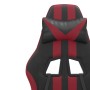 Black and wine red synthetic leather gaming chair by vidaXL, Gaming chairs - Ref: Foro24-3143825, Price: 123,63 €, Discount: %