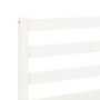 Solid white pine wood bed frame 90x200 cm by vidaXL, Beds and slatted bases - Ref: Foro24-835824, Price: 114,48 €, Discount: %