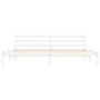 Estructura de cama madera maciza de pino blanco 180x200 cm de vidaXL, Camas y somieres - Ref: Foro24-835842, Precio: 182,52 €...