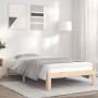 Solid pine wood bed frame 90x200 cm by vidaXL, Beds and slatted bases - Ref: Foro24-835862, Price: 85,11 €, Discount: %