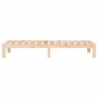 Solid pine wood bed frame 90x200 cm by vidaXL, Beds and slatted bases - Ref: Foro24-835862, Price: 85,11 €, Discount: %