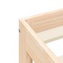 Solid pine wood bed frame 200x200 cm by vidaXL, Beds and slatted bases - Ref: Foro24-835883, Price: 136,66 €, Discount: %