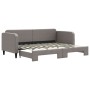 Sofá cama nido tela gris taupe 80x200 cm de vidaXL, Camas y somieres - Ref: Foro24-3196814, Precio: 266,39 €, Descuento: %