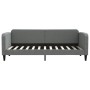 Trundle sofa bed dark gray fabric 80x200 cm by vidaXL, Beds and slatted bases - Ref: Foro24-3196812, Price: 266,39 €, Discoun...