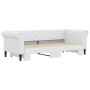 Sofa with trundle bed white synthetic leather 90x200 cm by vidaXL, Beds and slatted bases - Ref: Foro24-3197724, Price: 317,0...