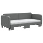 Sofá cama nido con colchón tela gris oscuro 80x200 cm de vidaXL, Camas y somieres - Ref: Foro24-3196830, Precio: 449,60 €, De...