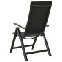 Garten-Bistro-Set 5-teilig schwarz und anthrazit von vidaXL, Gartensets - Ref: Foro24-3070659, Preis: 391,51 €, Rabatt: %