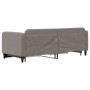 Sofá cama nido con cajones tela gris taupe 80x200 cm de vidaXL, Camas y somieres - Ref: Foro24-3196850, Precio: 323,71 €, Des...