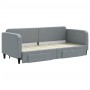 Sofá cama nido con cajones tela gris claro 80x200 cm de vidaXL, Camas y somieres - Ref: Foro24-3196847, Precio: 331,37 €, Des...