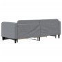 Sofá cama nido con cajones tela gris claro 80x200 cm de vidaXL, Camas y somieres - Ref: Foro24-3196847, Precio: 331,37 €, Des...