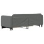 Sofá cama nido con cajones tela gris oscuro 80x200 cm de vidaXL, Camas y somieres - Ref: Foro24-3196848, Precio: 324,87 €, De...