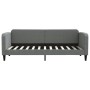 Trundle sofa bed with drawers dark gray fabric 80x200 cm by vidaXL, Beds and slatted bases - Ref: Foro24-3196848, Price: 323,...