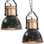 Ceiling lamps 2 units round black E27 by vidaXL, Lamps - Ref: Foro24-50868, Price: 95,01 €, Discount: %