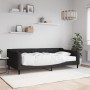 Sofa bed with black fabric mattress 100x200 cm by vidaXL, Beds and slatted bases - Ref: Foro24-3197415, Price: 369,82 €, Disc...