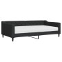 Sofa bed with black fabric mattress 100x200 cm by vidaXL, Beds and slatted bases - Ref: Foro24-3197415, Price: 369,82 €, Disc...