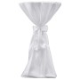 2 white tablecloths of 70 cm with a bow by vidaXL, Covers - Ref: Foro24-241188, Price: 29,57 €, Discount: %