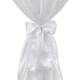 2 white tablecloths of 70 cm with a bow by vidaXL, Covers - Ref: Foro24-241188, Price: 29,57 €, Discount: %