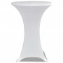 2 Manteles blancos ajustados para mesa de pie - 70 cm diámetro de vidaXL, Fundas - Ref: Foro24-241202, Precio: 25,33 €, Descu...