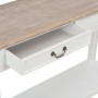 Mesa consola de madera blanco 110x35x80 cm de vidaXL, Mesas auxiliares - Ref: Foro24-249901, Precio: 178,93 €, Descuento: %