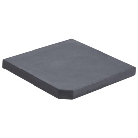 Weighted base for square black granite parasol 25 kg by vidaXL, Umbrella bases - Ref: Foro24-313669, Price: 60,99 €, Discount: %