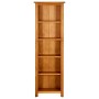 5-tier solid oak wood shelf 45x22x140 cm by vidaXL, Bookcases and shelves - Ref: Foro24-331741, Price: 181,61 €, Discount: %