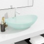 Frosted tempered glass sink 54.5x35x15.5 cm by vidaXL, Sinks - Ref: Foro24-345244, Price: 61,47 €, Discount: %