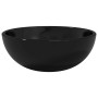 Lavabo de vidrio templado negro 30x12 cm de vidaXL, Lavabos - Ref: Foro24-345247, Precio: 50,38 €, Descuento: %