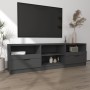 TV stand made of black plywood 150x33.5x45 cm by vidaXL, TV Furniture - Ref: Foro24-811458, Price: 118,96 €, Discount: %