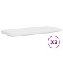 Trundle sofa bed with white synthetic leather mattress 90x200 cm by vidaXL, Beds and slatted bases - Ref: Foro24-3197728, Pri...