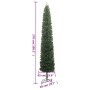 Narrow Christmas tree with PVC support 270 cm by vidaXL, Christmas trees - Ref: Foro24-357684, Price: 62,38 €, Discount: %