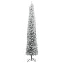 Schmaler Weihnachtsbaum mit Ständer und Kunstschnee PVC 270cm von vidaXL, Weihnachtsbäume - Ref: Foro24-357686, Preis: 76,86 ...