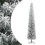 Narrow Christmas tree with support and artificial snow PVC 300cm by vidaXL, Christmas trees - Ref: Foro24-357687, Price: 111,...