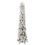 Künstlicher Weihnachtsbaum mit 100 LEDs und Schnee 180 cm von vidaXL, Weihnachtsbäume - Ref: Foro24-357698, Preis: 90,99 €, R...