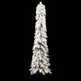 Illuminated artificial Christmas tree 130 LEDs and snow 210 cm by vidaXL, Christmas trees - Ref: Foro24-357699, Price: 72,24 ...