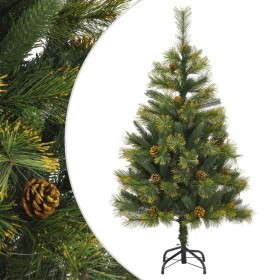 Árbol de Navidad artificial con piñas 120 cm de vidaXL, Arboles de navidad - Ref: Foro24-357700, Precio: 50,99 €, Descuento: %