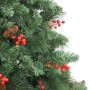 Artificial Christmas tree with pine cones and berries 240 cm by vidaXL, Christmas trees - Ref: Foro24-357709, Price: 149,48 €...