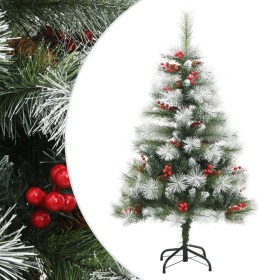 Árbol de Navidad artificial con piñas y bayas 150 cm de vidaXL, Arboles de navidad - Ref: Foro24-357711, Precio: 55,99 €, Des...