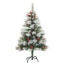 Künstlicher Weihnachtsbaum mit Tannenzapfen und Beeren 150 cm von vidaXL, Weihnachtsbäume - Ref: Foro24-357711, Preis: 55,25 ...