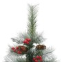 Künstlicher Weihnachtsbaum mit Tannenzapfen und Beeren 150 cm von vidaXL, Weihnachtsbäume - Ref: Foro24-357711, Preis: 55,25 ...