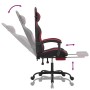 Gaming-Stuhl mit Fußstütze Kunstleder schwarz rot rot von vidaXL, Gaming-Stühle - Ref: Foro24-3143837, Preis: 123,58 €, Rabat...