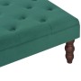 Dark green velvet stool 60x60x36 cm by vidaXL, Side tables - Ref: Foro24-3070666, Price: 91,77 €, Discount: %