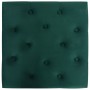 Dark green velvet stool 60x60x36 cm by vidaXL, Side tables - Ref: Foro24-3070666, Price: 91,77 €, Discount: %